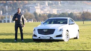 Тест-драйв New Cadillac CTS (2016) на горных серпантинах Италии