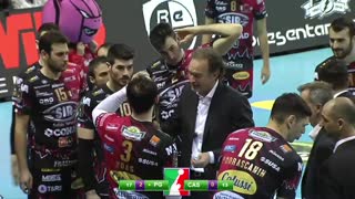 Перуджа - Кастеланна-Гроте. 21-й тур Чемпионата Италии по волейболу. Серия А1. Мужчины. 17.02.19