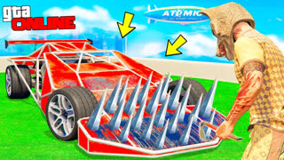 GTA 5 - УКРАЛ НОВУЮ МАШИНУ РАМПУ С ШИПАМИ ! - БИТВА ВОРОВ В ГТА 5 ОНЛАЙН