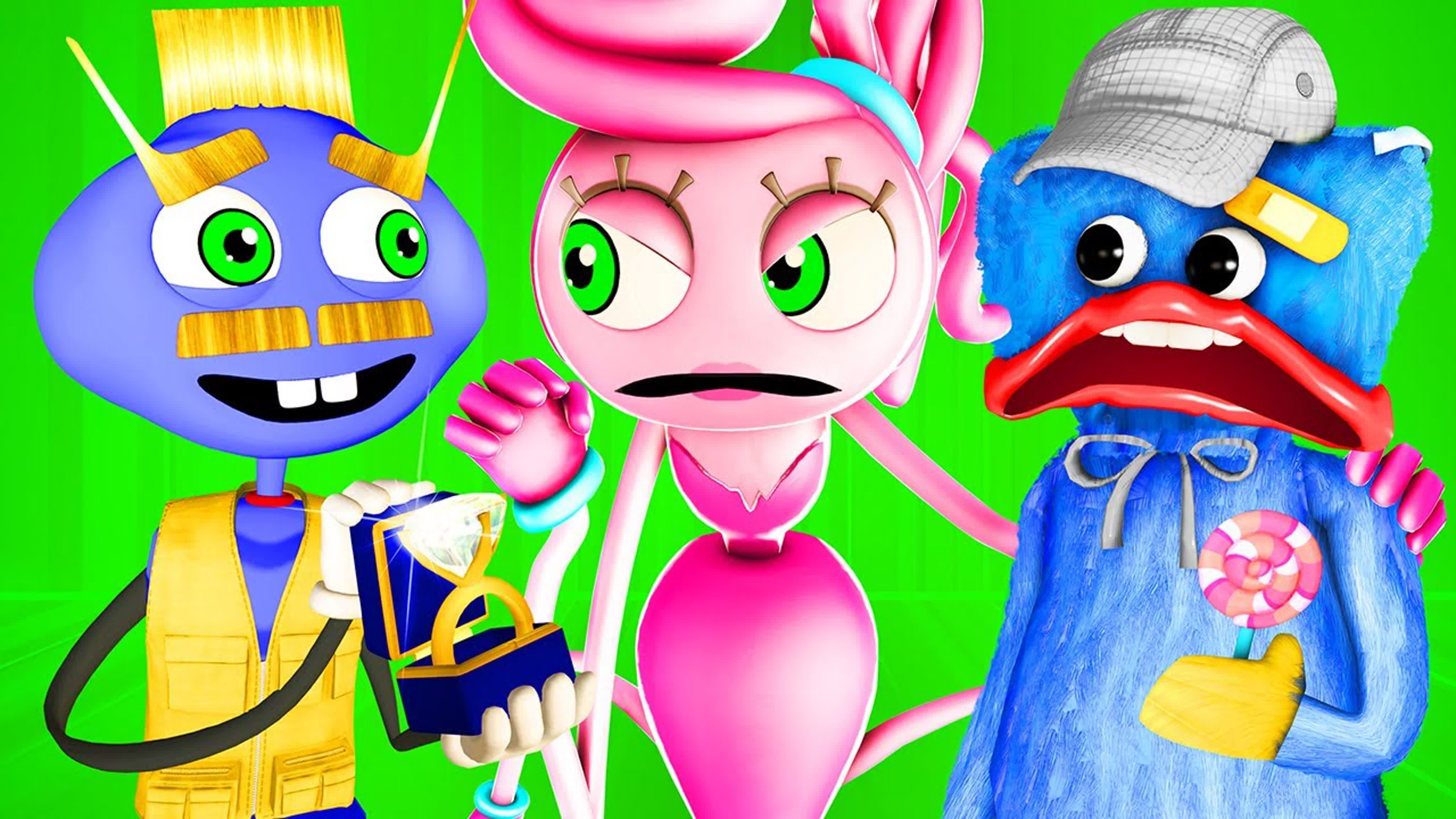 МАМОЧКА ДЛИННЫЕ НОГИ и ХАГИ - ПОЛНАЯ ИСТОРИЯ (Poppy Playtime Ной